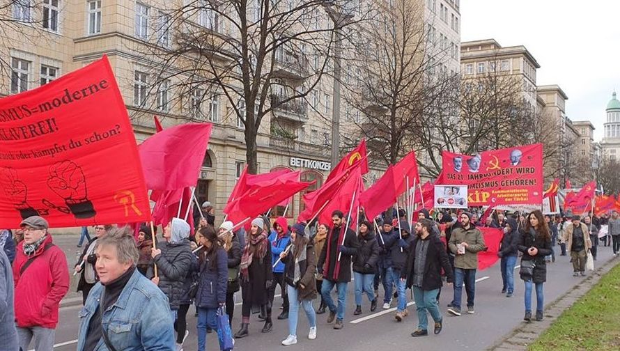 Luxemburg, Liebknecht, Lenin – Gedenkdemonstration 2020