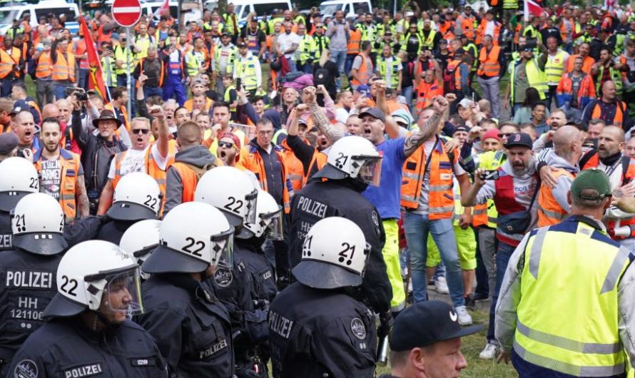 Polizeigewalt gegen Hafenstreik in Hamburg – Eine Wende in Deutschland?