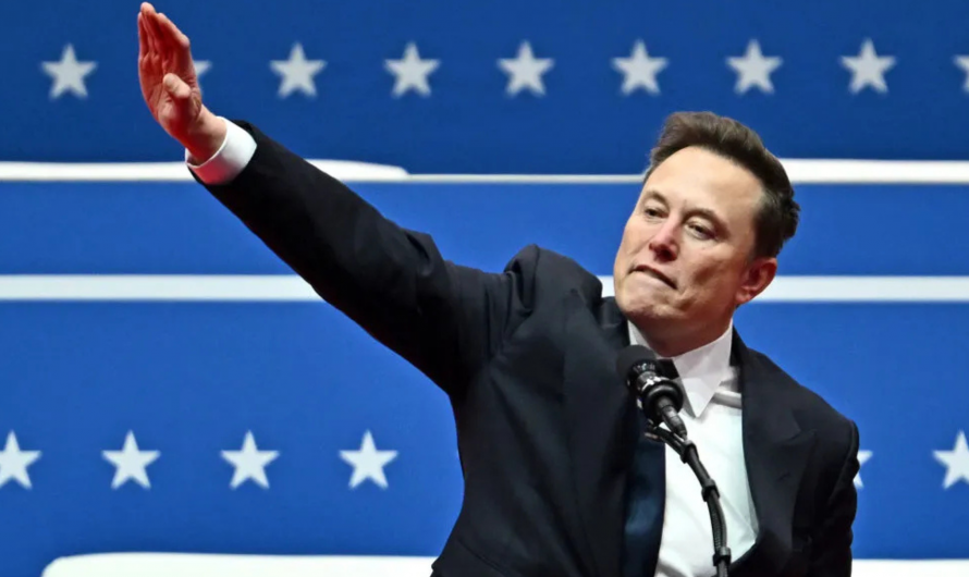 Elon Musk zeigt Hitlergruß auf Donald Trumps Amtseinführung