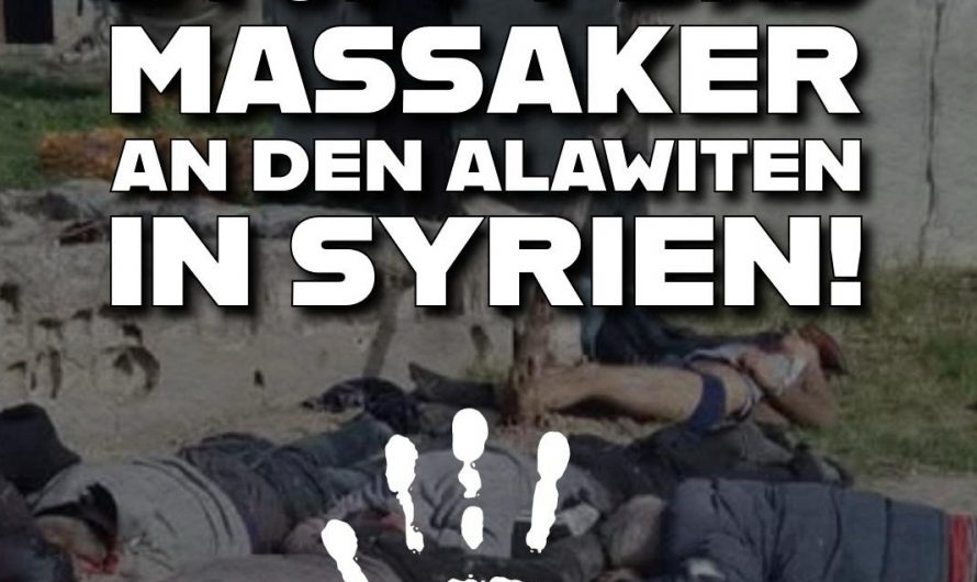 Stoppt das Massaker an Alawiten
