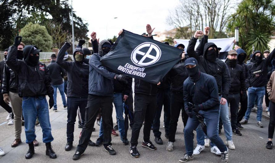 Provokation nach dem Tod eines Faschisten in Frankreich